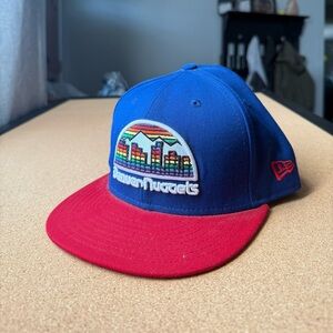New Era Denver Nuggets Retro Logo Hat size 7.5 new without tags